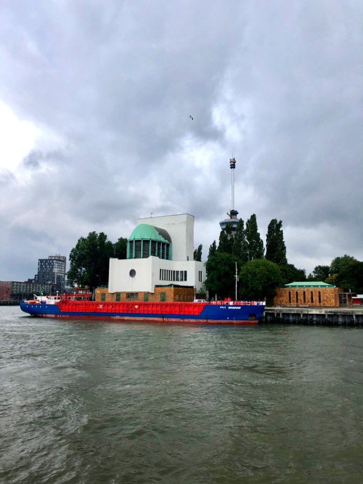 Maastunnel, Rotterdam, Zuid-Holland, Nederland 