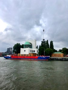 Maastunnel, Rotterdam, Zuid-Holland, Nederland 