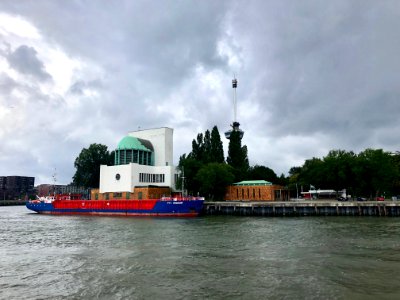 Maastunnel, Rotterdam, Zuid-Holland, Nederland 