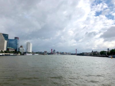 Nieuwe Maas, Rotterdam, Zuid-Holland, Nederland 