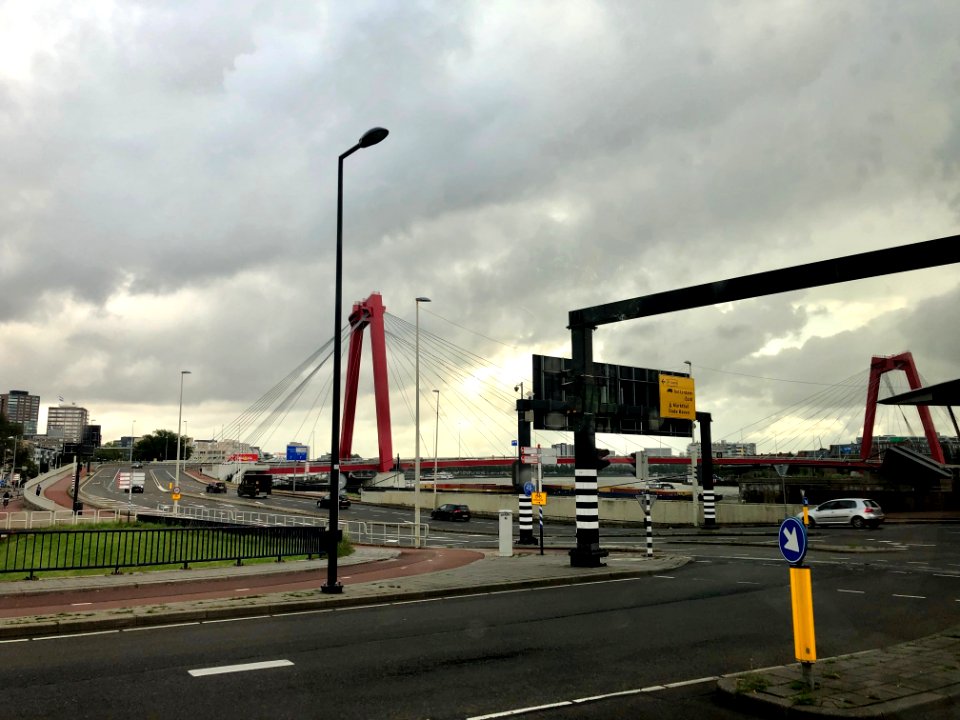Willemsbrug, Rotterdam, Zuid-Holland, Nederland 