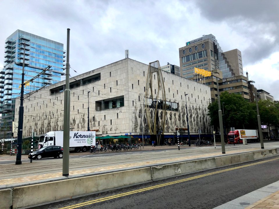Coolsingel, Rotterdam, Zuid-Holland, Nederland 