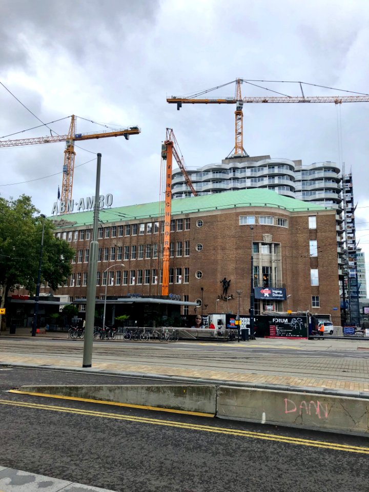 Coolsingel, Rotterdam, Zuid-Holland, Nederland 