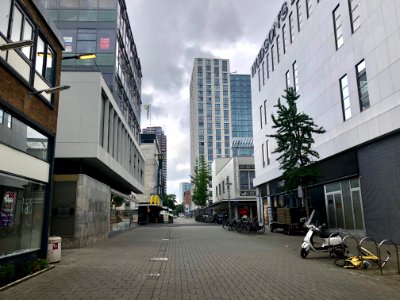 Hoogstraat, Rotterdam, Zuid-Holland, Nederland 