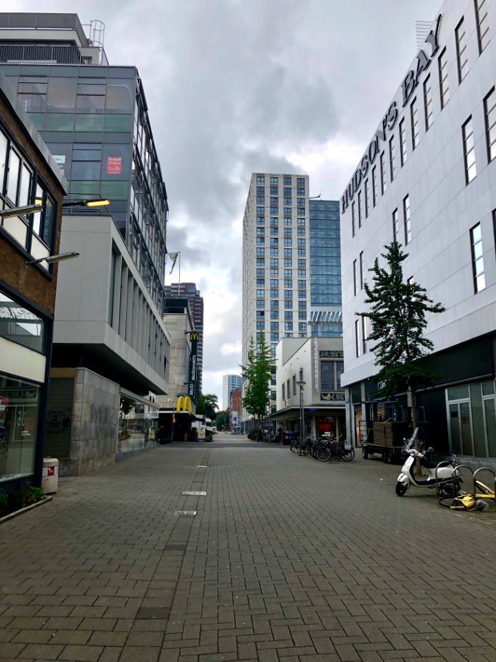 Hoogstraat, Rotterdam, Zuid-Holland, Nederland 