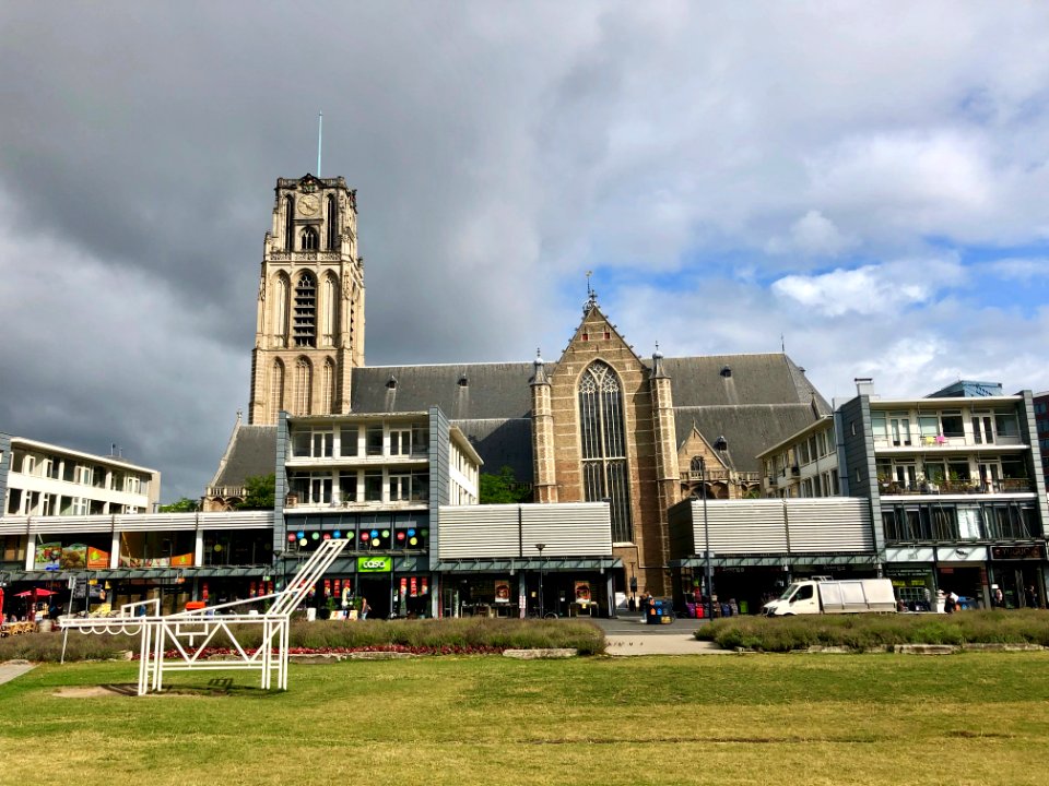 Laurenskerk, Rotterdam, Zuid-Holland, Nederland 