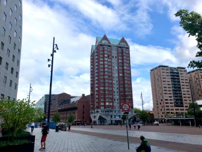 Hoogstraat, Rotterdam, Zuid-Holland, Nederland 