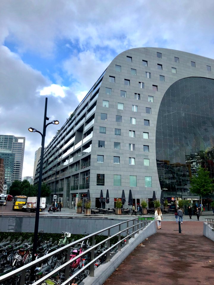 Markthal, Rotterdam, Zuid-Holland, Nederland 