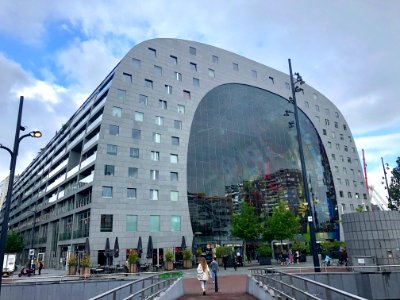 Markthal, Rotterdam, Zuid-Holland, Nederland 