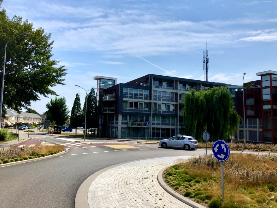 Bernhardlaan, Monnickendam, Noord-Holland, Nederland 
