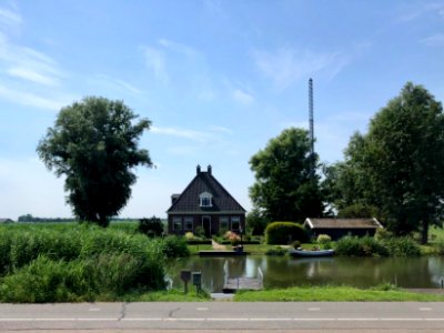 Jaagweg, Katwoude, Noord-Holland, Nederland 