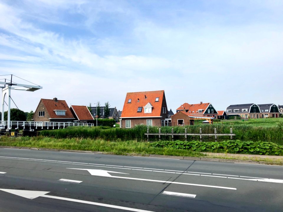 Provinciale Weg, Katwoude, Noord-Holland, Nederland 