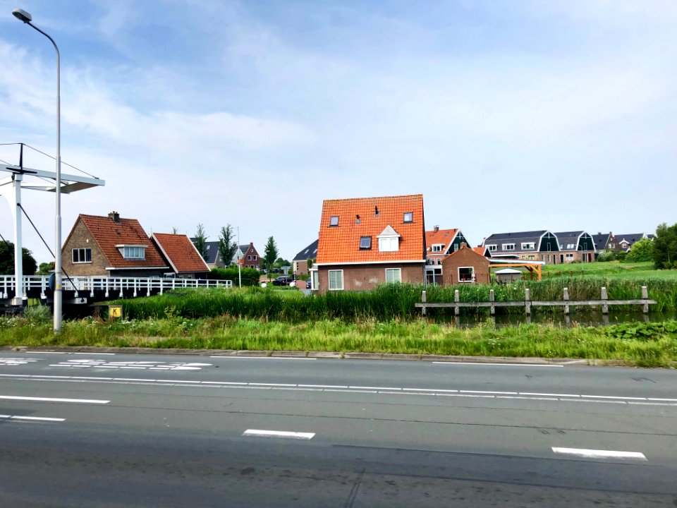 Provinciale Weg, Katwoude, Noord-Holland, Nederland 