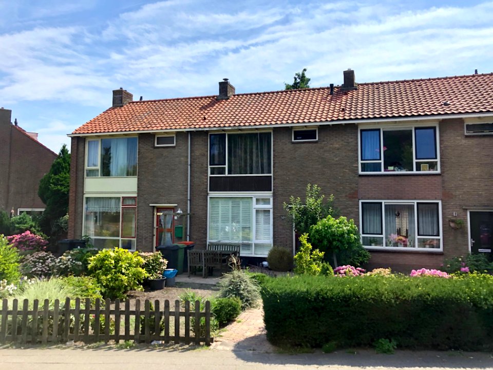 Bernhardlaan, Monnickendam, Noord-Holland, Nederland 