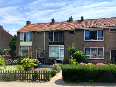 Bernhardlaan, Monnickendam, Noord-Holland, Nederland 