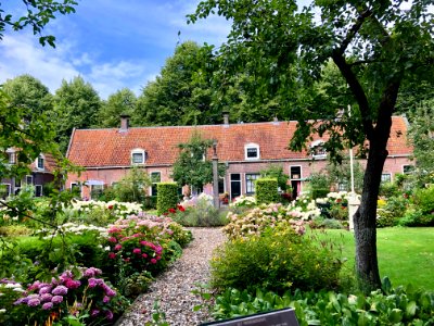 J.C. Brouwersgracht, Edam, Noord-Holland, Nederland 