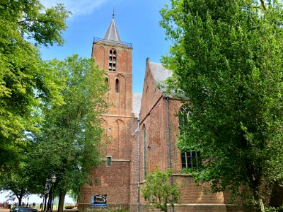 Grote of Sint-Nicolaaskerk, Edam, Noord-Holland, Nederland… 