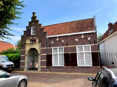 Jan Nieuwenhuizenplein, Edam, Noord-Holland, Nederland 