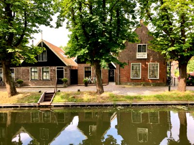 J.C. Brouwersgracht, Edam, Noord-Holland, Nederland 