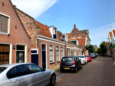 Grote Kerkstraat, Edam, Noord-Holland, Nederland 