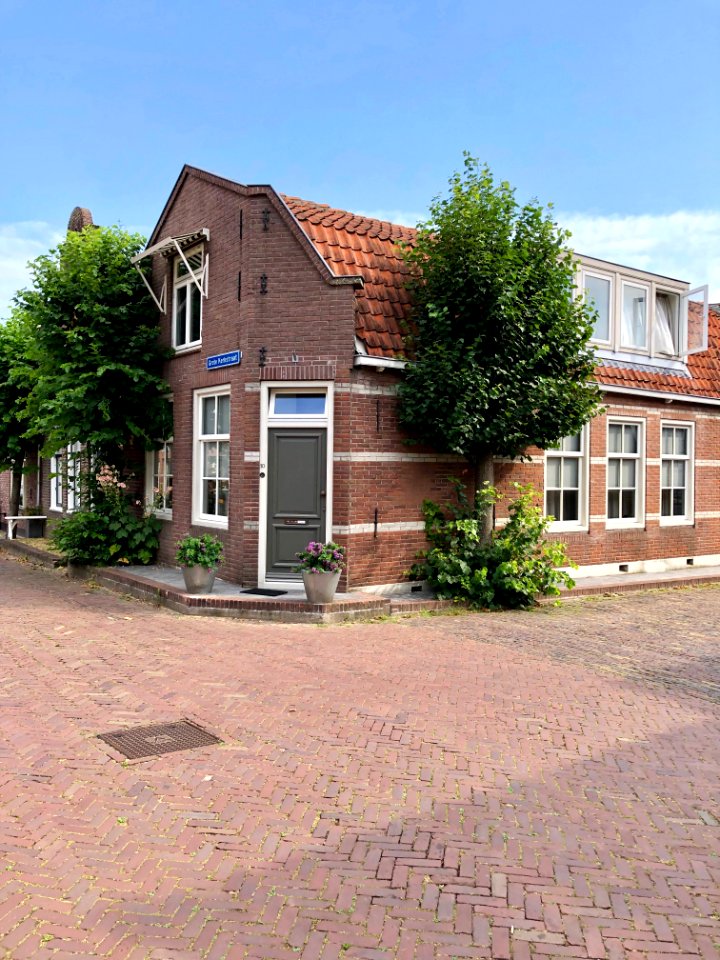 Grote Kerkstraat, Edam, Noord-Holland, Nederland 