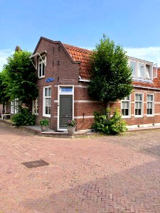 Grote Kerkstraat, Edam, Noord-Holland, Nederland 
