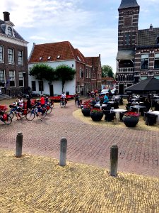 Damplein, Edam, Noord-Holland, Nederland 