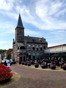 Hoogstraat, Edam, Noord-Holland, Nederland 