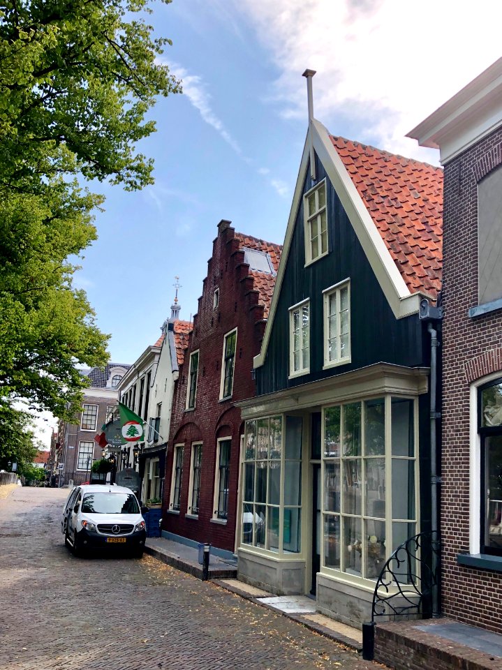 Keizersgracht, Edam, Noord-Holland, Nederland 