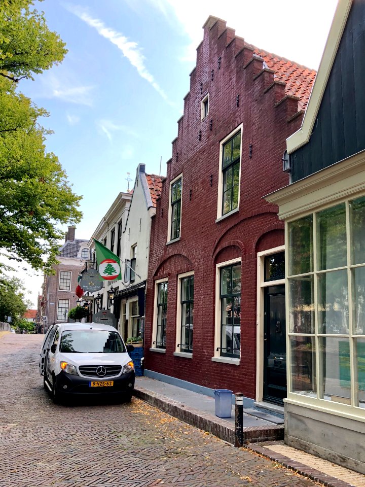 Keizersgracht, Edam, Noord-Holland, Nederland 
