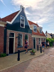 Spuistraat, Edam, Noord-Holland, Nederland 