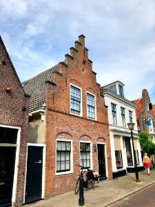 Spuistraat, Edam, Noord-Holland, Nederland 