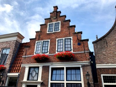 Spuistraat, Edam, Noord-Holland, Nederland 