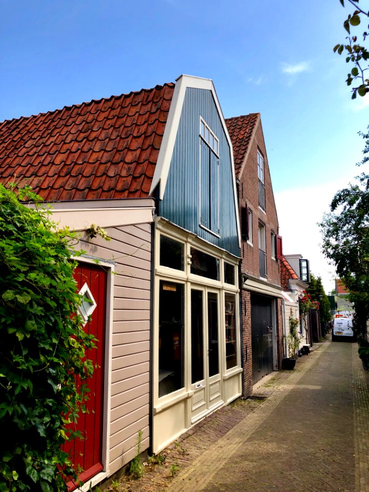 Koksteeg, Edam, Noord-Holland, Nederland 