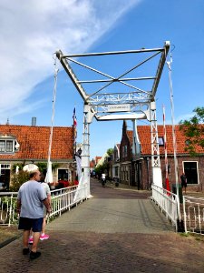 Constabelbrug, Edam, Noord-Holland, Nederland 