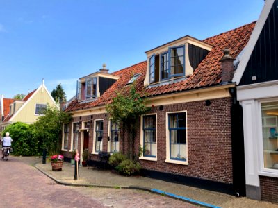 Spuistraat, Edam, Noord-Holland, Nederland 