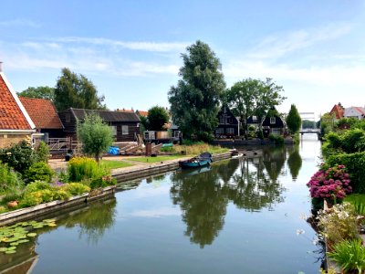 Schepenmakersdijk, Edam, Noord-Holland, Nederland 