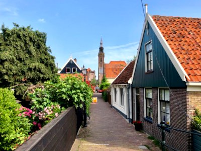 Kwakelsteeg, Edam, Noord-Holland, Nederland 