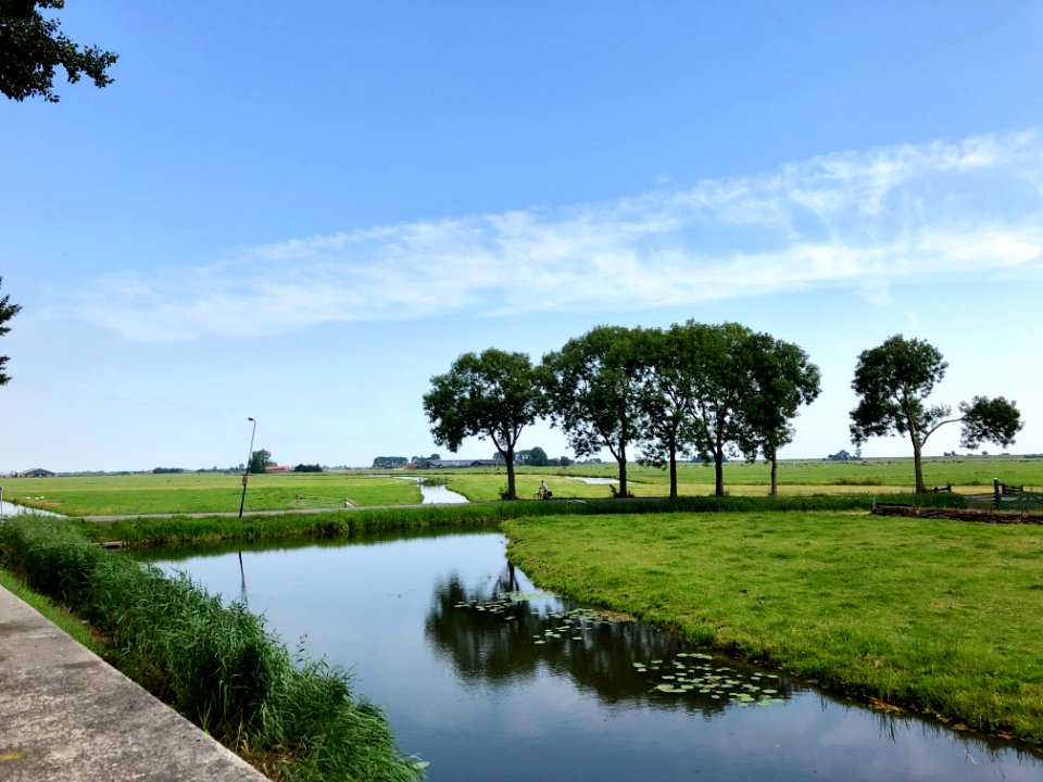 Lokkemientjeweg, Edam, Noord-Holland, Nederland 