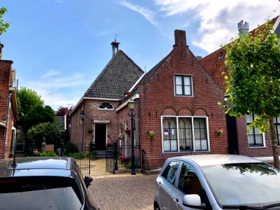 Jan Nieuwenhuizenplein, Edam, Noord-Holland, Nederland 
