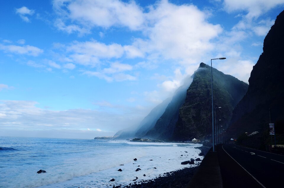 Landscape ocean coast photo