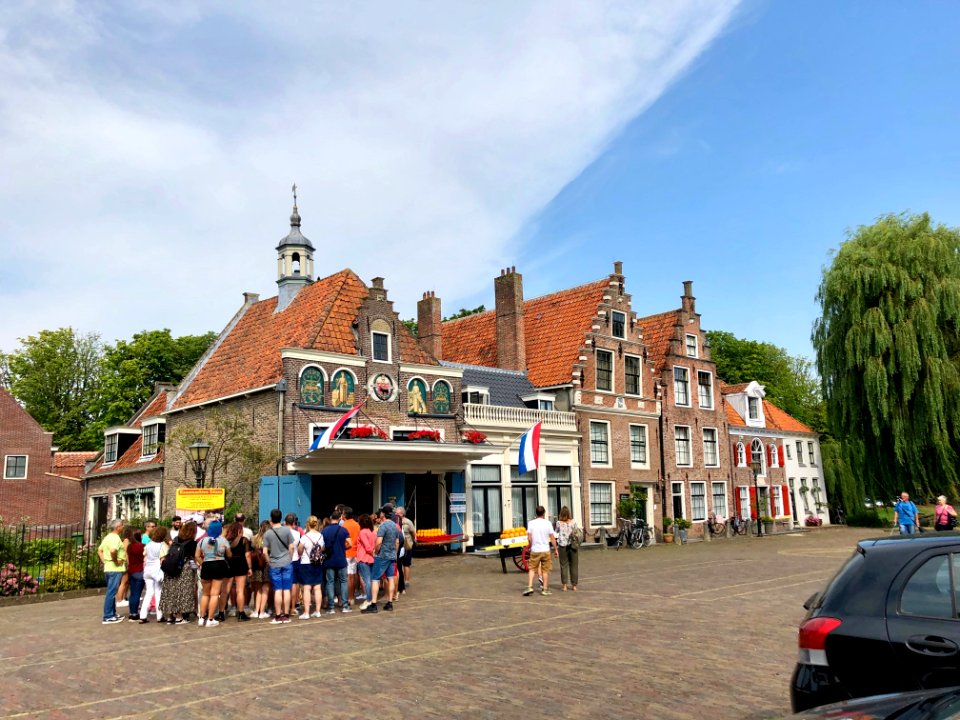 Jan Nieuwenhuizenplein, Edam, Noord-Holland, Nederland 