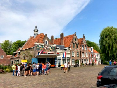Jan Nieuwenhuizenplein, Edam, Noord-Holland, Nederland 