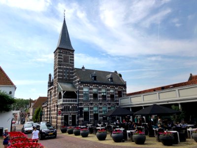 Hoogstraat, Edam, Noord-Holland, Nederland 