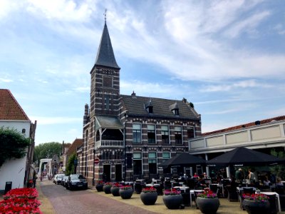 Hoogstraat, Edam, Noord-Holland, Nederland 
