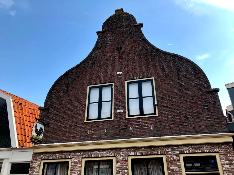 Spuistraat, Edam, Noord-Holland, Nederland 