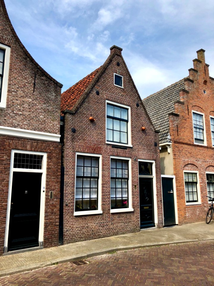 Spuistraat, Edam, Noord-Holland, Nederland 