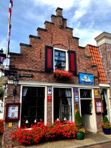Spuistraat, Edam, Noord-Holland, Nederland 