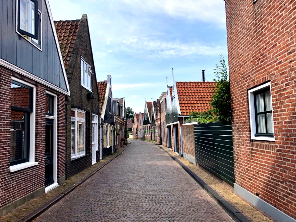 Gevangenpoortsteeg, Edam, Noord-Holland, Nederland 