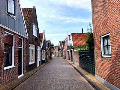 Gevangenpoortsteeg, Edam, Noord-Holland, Nederland 
